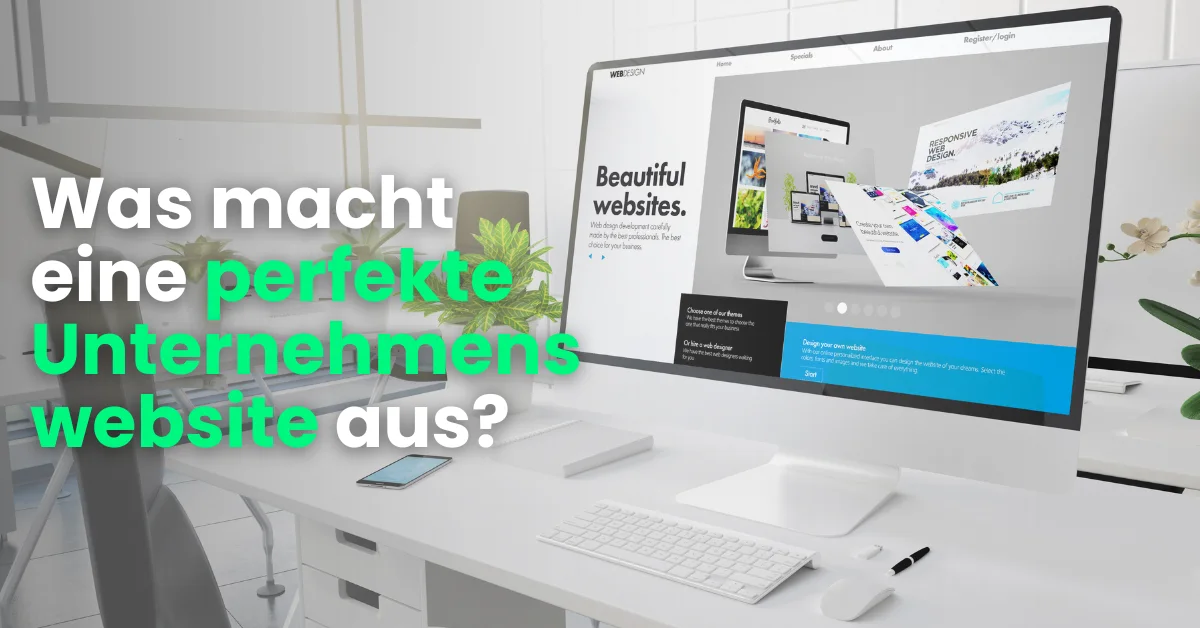 perfekte Unternehmenswebsite für Ihr Unternehmen - img