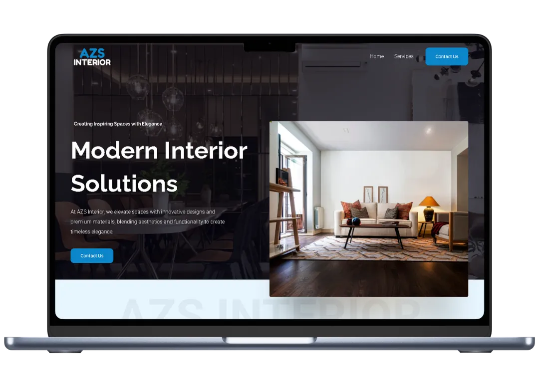 Webdesign Agency AZS Interior