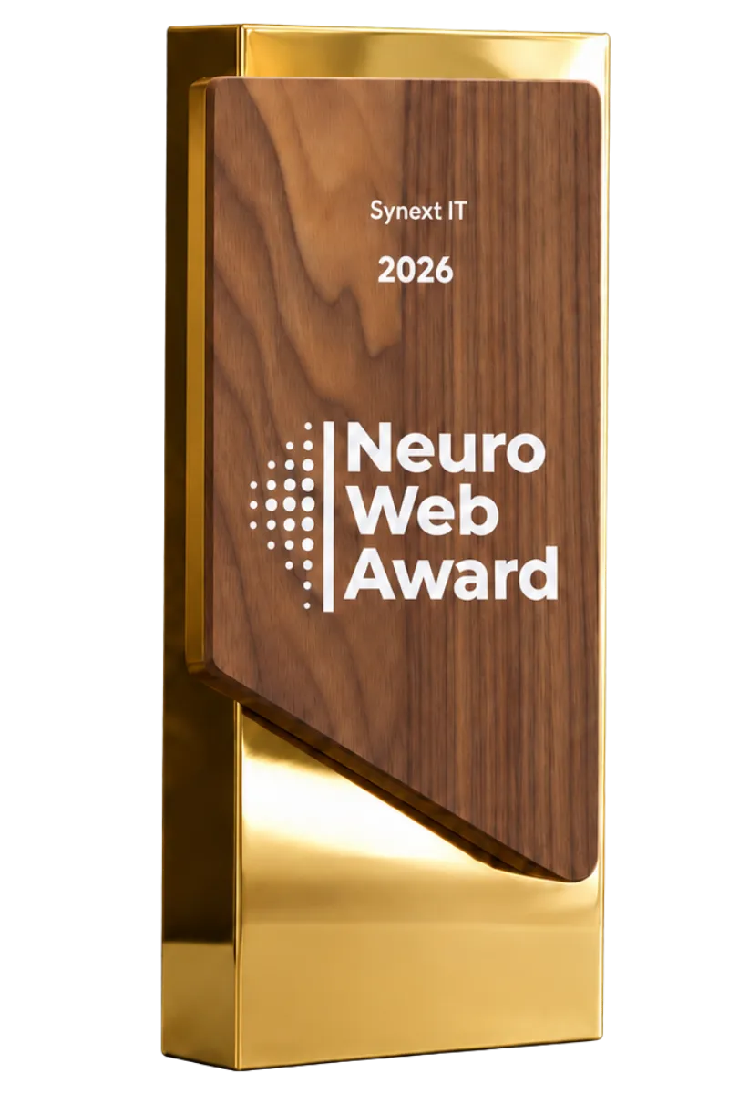 Neuro Web Award Trophy 2026